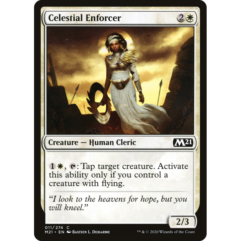 Celestial Enforcer (M21-011) - Core Set 2021