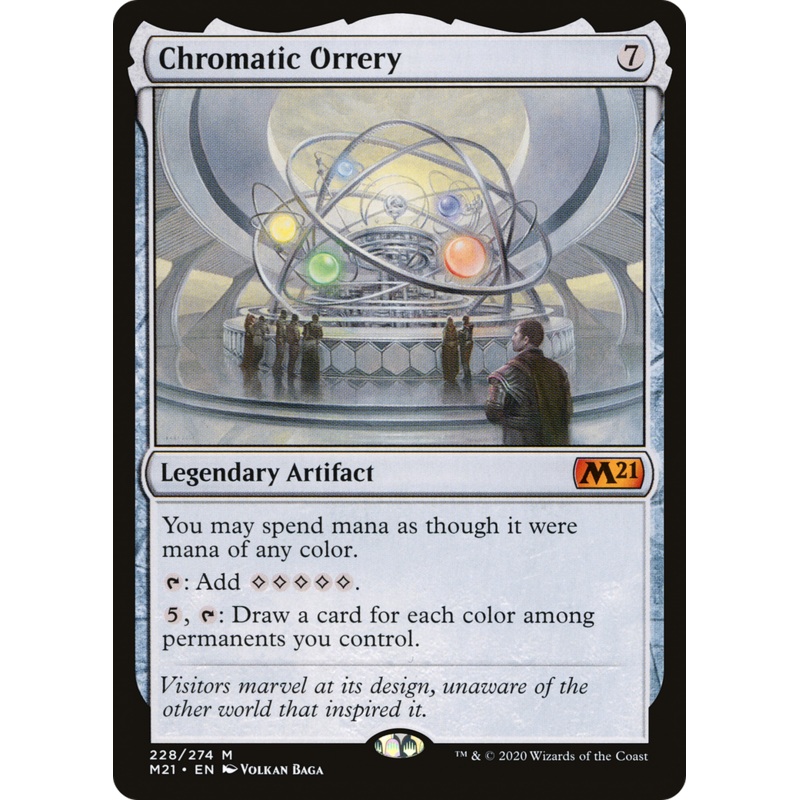 Chromatic Orrery (M21-228) - Core Set 2021 Foil