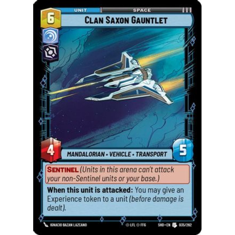 Clan Saxon Gauntlet (035/262) - Shadows of the Galaxy