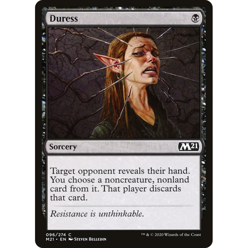 Duress (M21-096) - Core Set 2021 Foil