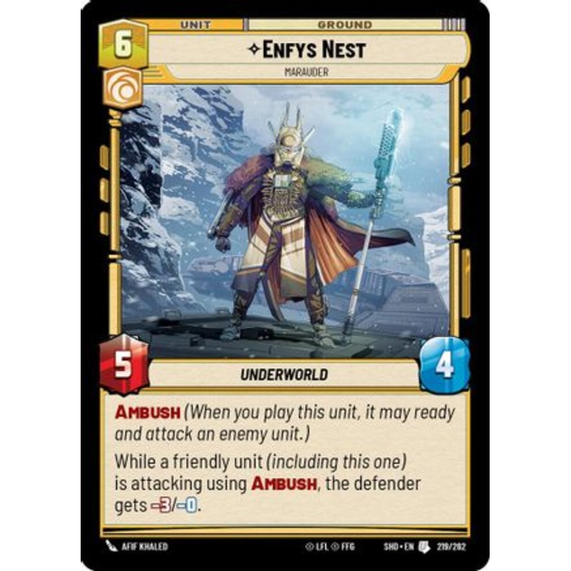 Enfys Nest - Marauder (219/262) - Shadows of the Galaxy Foil