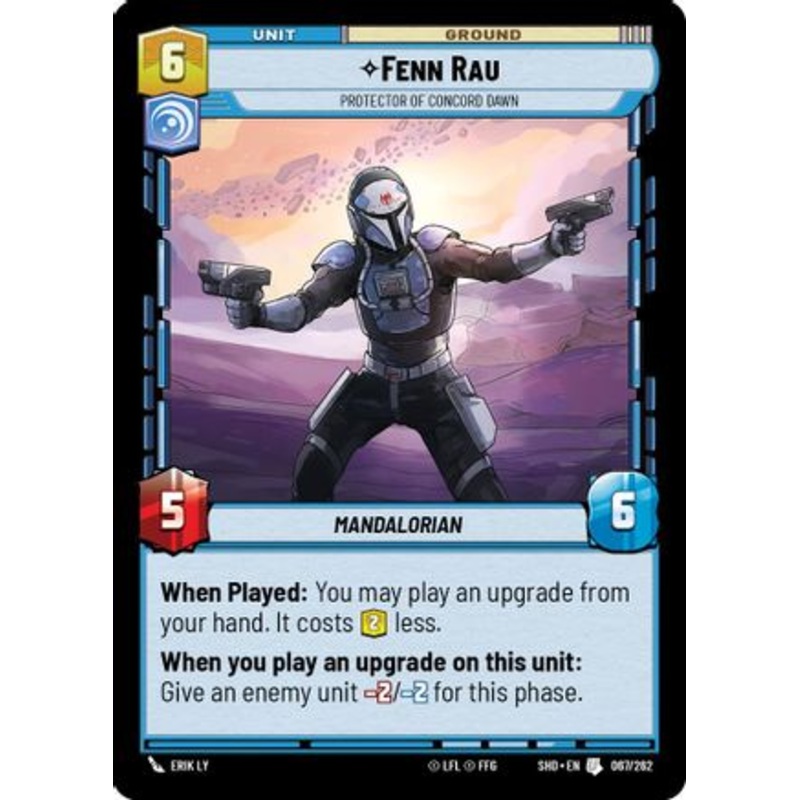 Fenn Rau - Protector of Concord Dawn (067/262) - Shadows of the Galaxy