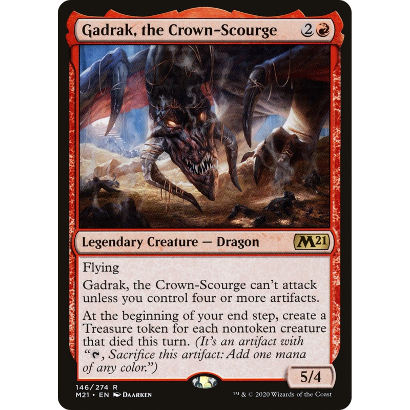 Gadrak, the Crown-Scourge (M21-146) - Core Set 2021