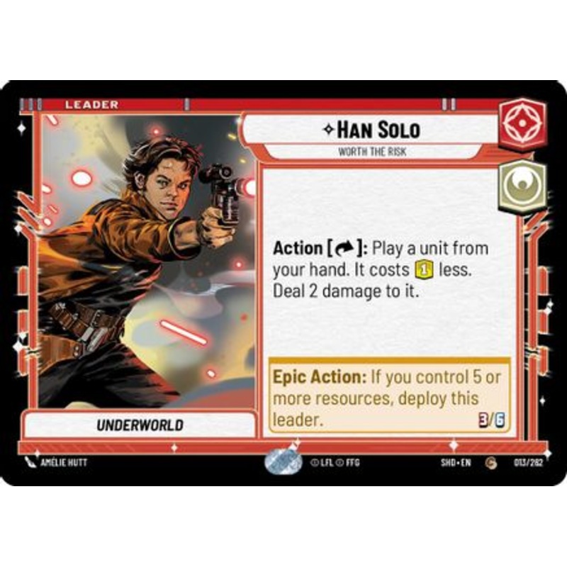 Han Solo - Worth the Risk (013/262) - Shadows of the Galaxy