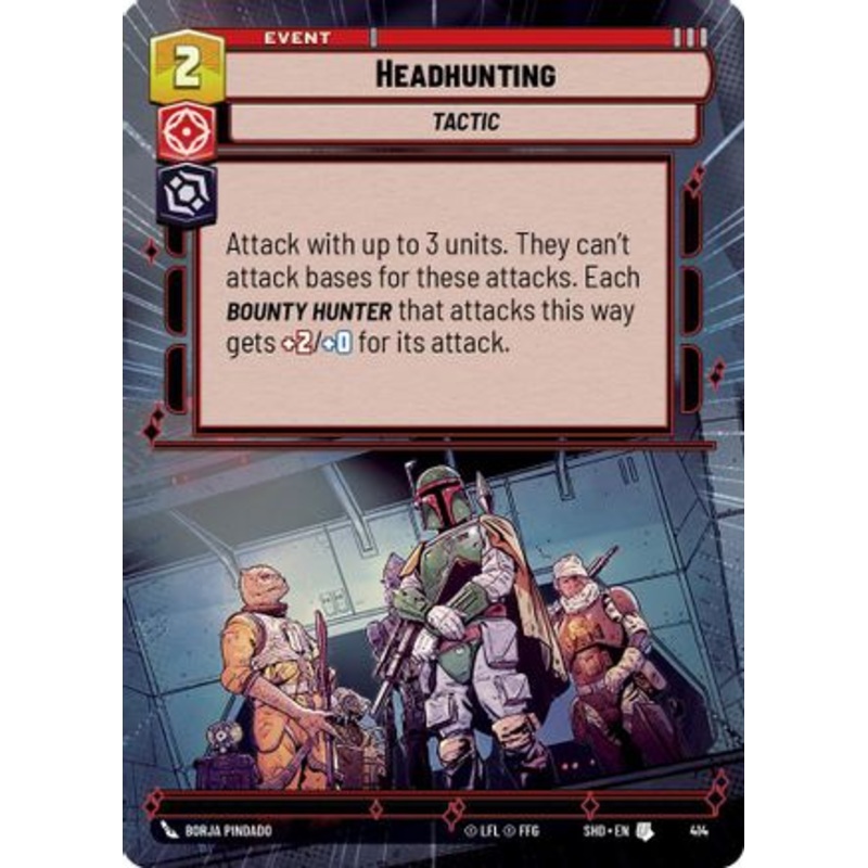 Headhunting (Hyperspace) (414) - Shadows of the Galaxy Foil
