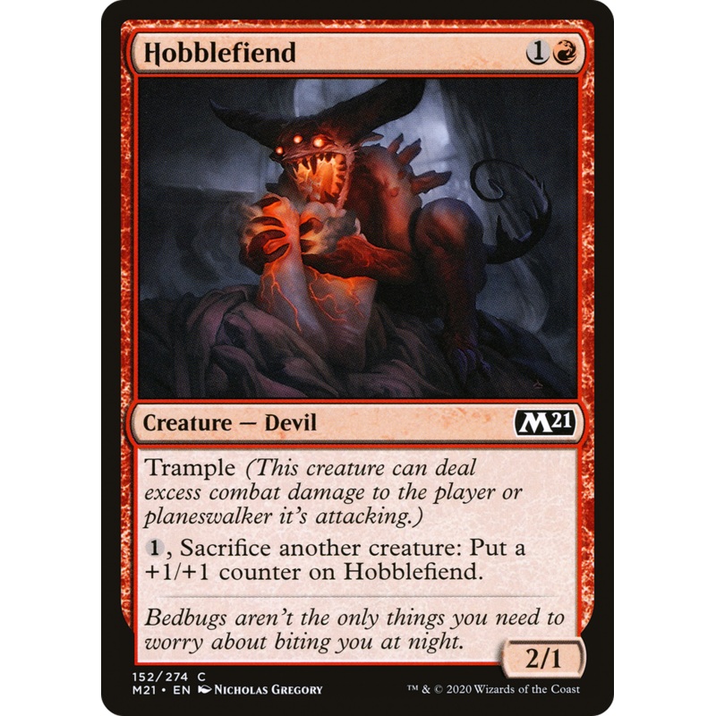 Hobblefiend (M21-152) - Core Set 2021 Foil
