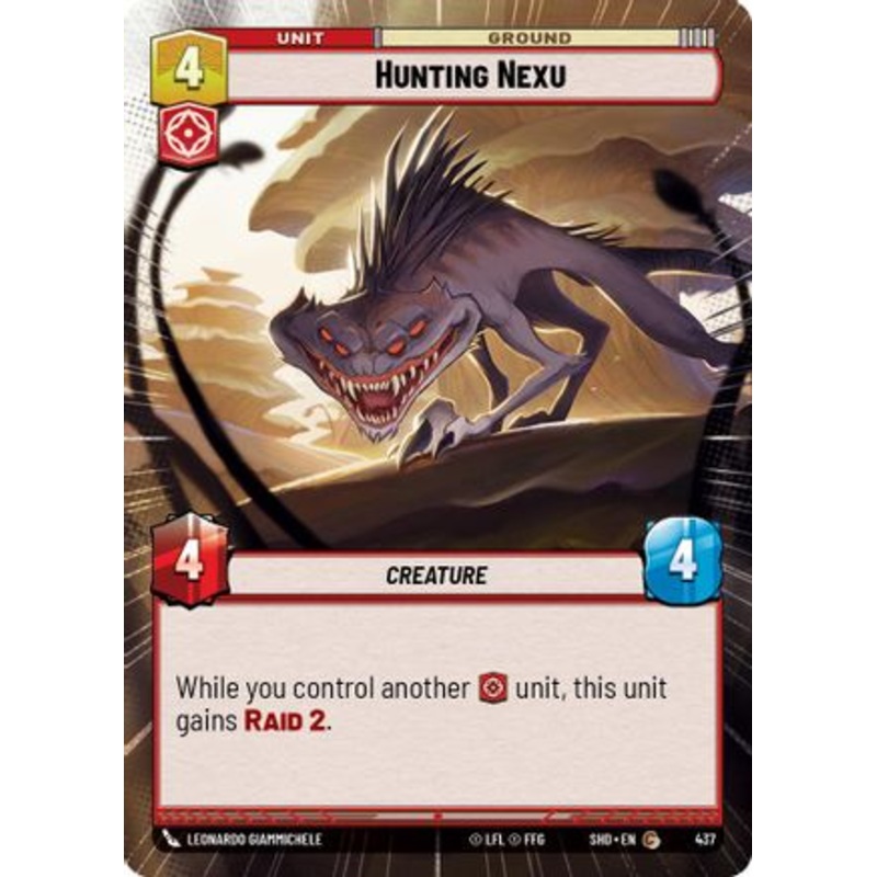 Hunting Nexu (Hyperspace) (437) - Shadows of the Galaxy Foil
