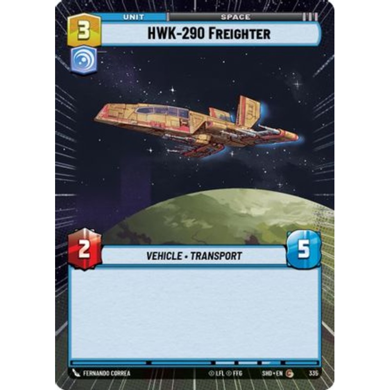 HWK-290 Freighter (Hyperspace) (335) - Shadows of the Galaxy