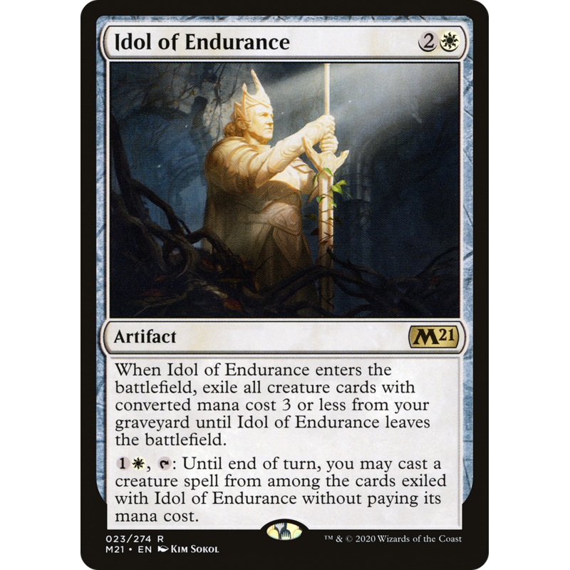 Idol of Endurance (M21-023) - Core Set 2021