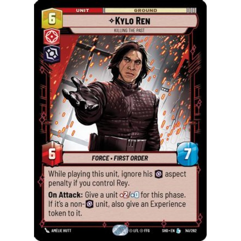 Kylo Ren - Killing the Past (141/262) - Shadows of the Galaxy Foil