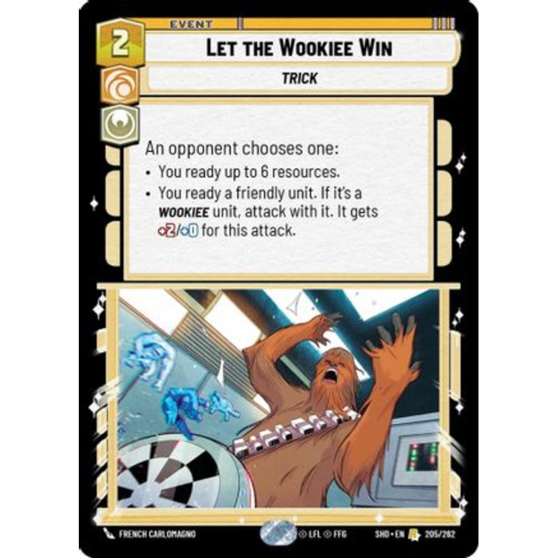 Let the Wookiee Win (205/262) - Shadows of the Galaxy