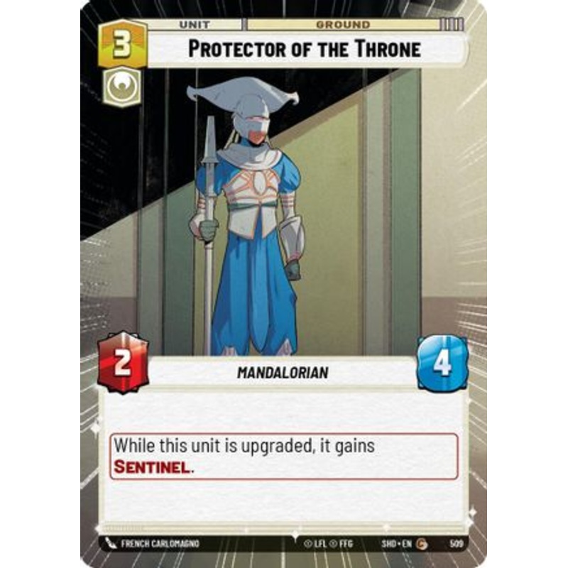 Protector of the Throne (Hyperspace) (509) - Shadows of the Galaxy Foil