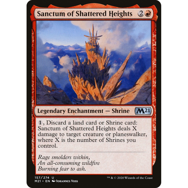Sanctum of Shattered Heights (M21-157) - Core Set 2021 Foil