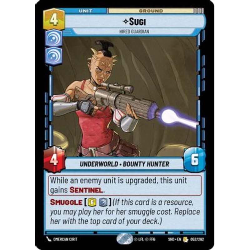 Sugi - Hired Guardian (052/262) - Shadows of the Galaxy