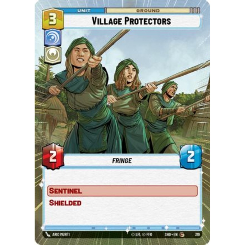 Village Protectors (Hyperspace) (319) - Shadows of the Galaxy Foil