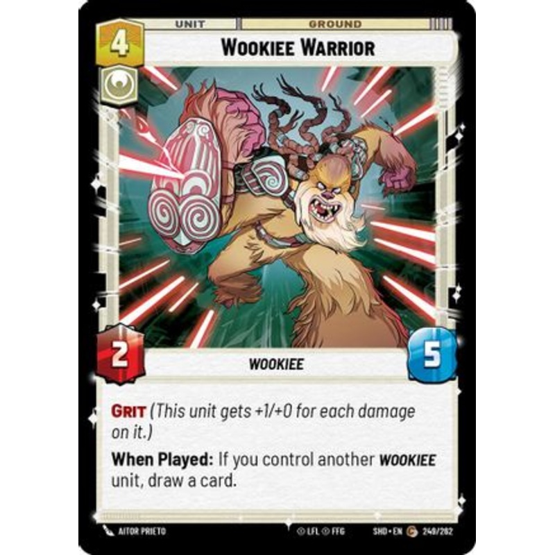Wookiee Warrior (249/262) - Shadows of the Galaxy Foil