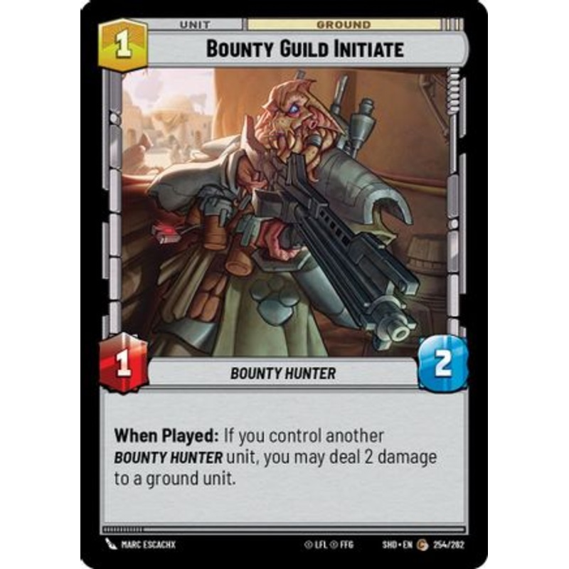 Bounty Guild Initiate (254/262) - Shadows of the Galaxy