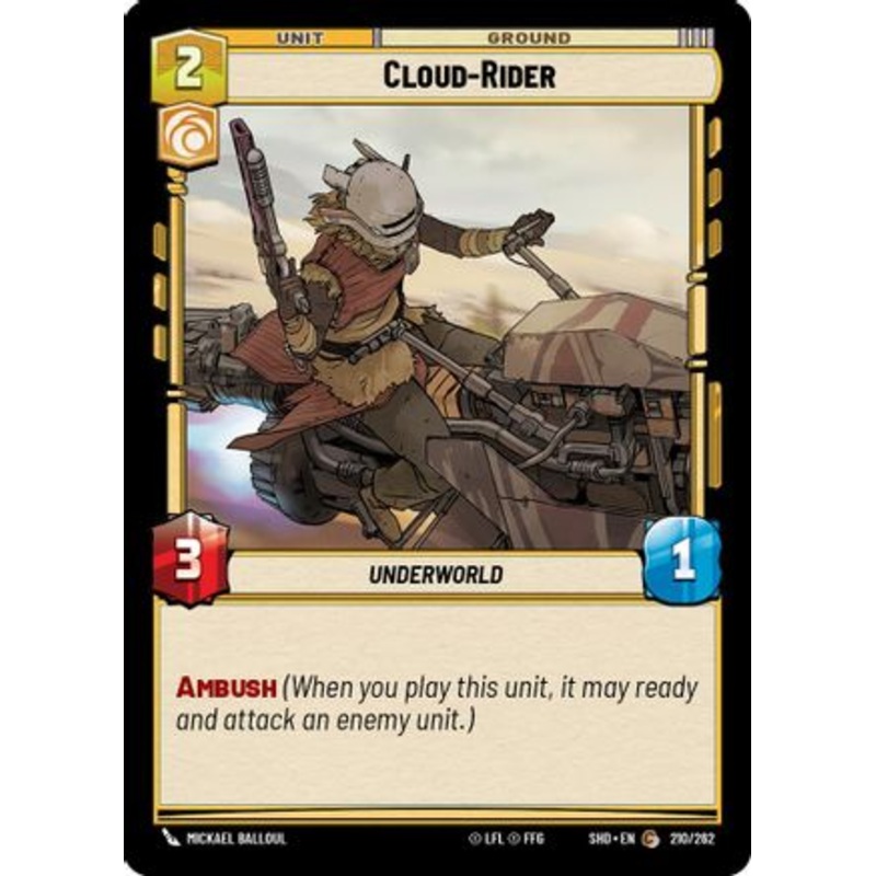 Cloud-Rider (210/262) - Shadows of the Galaxy Foil
