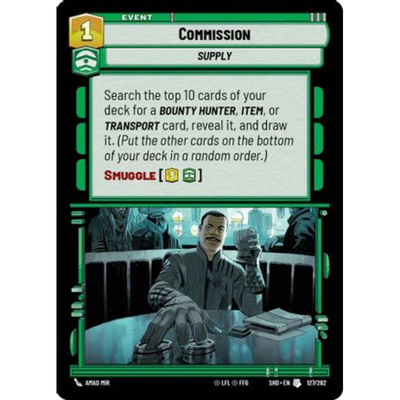 Commission (127/262) - Shadows of the Galaxy Foil