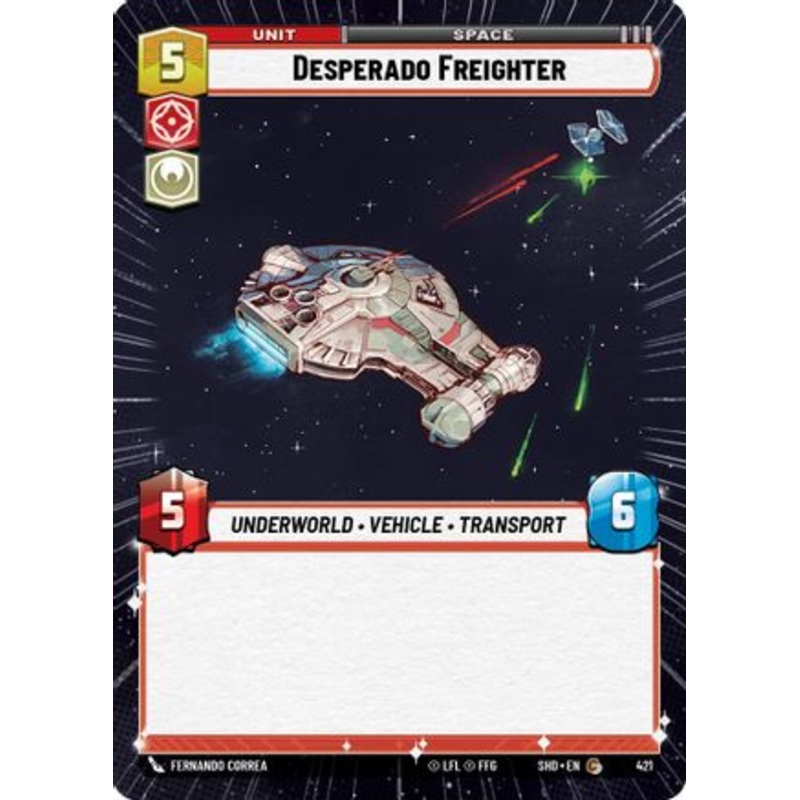 Desperado Freighter (Hyperspace) (421) - Shadows of the Galaxy