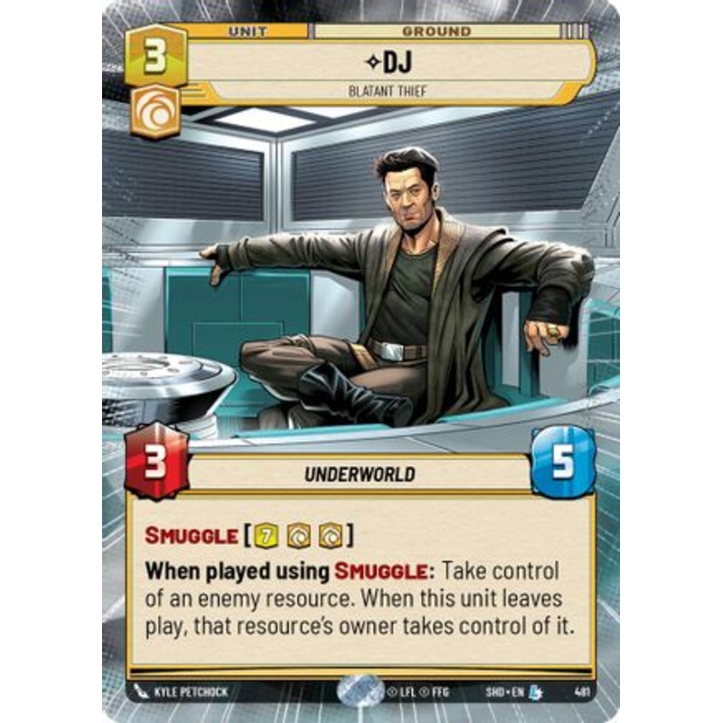 DJ - Blatant Thief (Hyperspace) (481) - Shadows of the Galaxy Foil