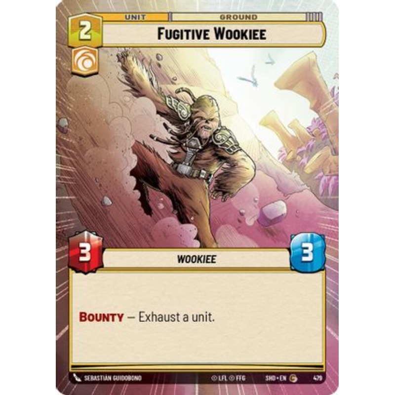 Fugitive Wookiee (Hyperspace) (479) - Shadows of the Galaxy Foil