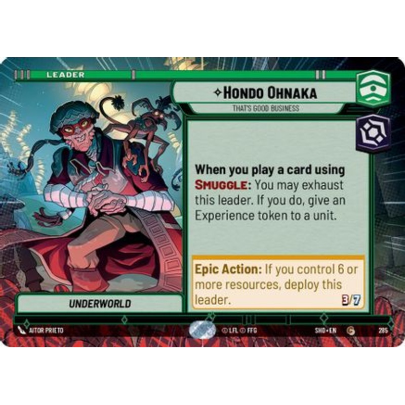 Hondo Ohnaka - That's Good Business (Hyperspace) (285) - Shadows of the Galaxy