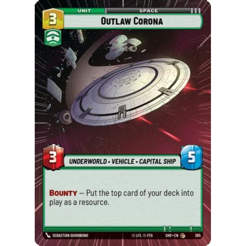 Outlaw Corona (Hyperspace) (385) - Shadows of the Galaxy