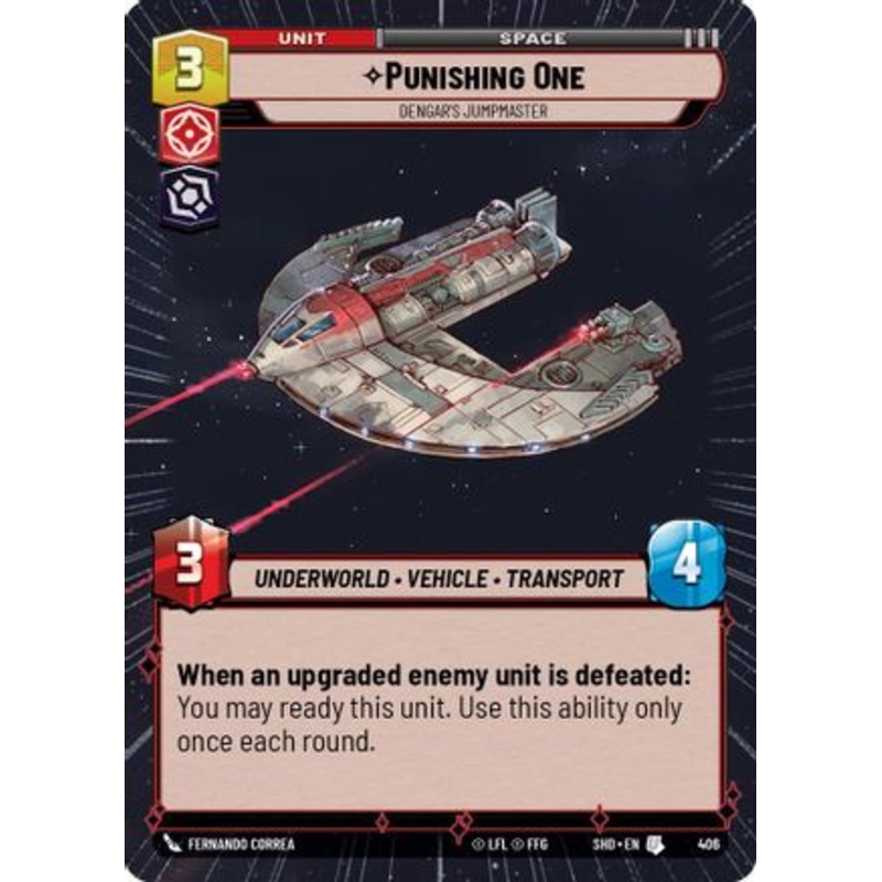 Punishing One - Dengar's Jumpmaster (Hyperspace) (406) - Shadows of the Galaxy