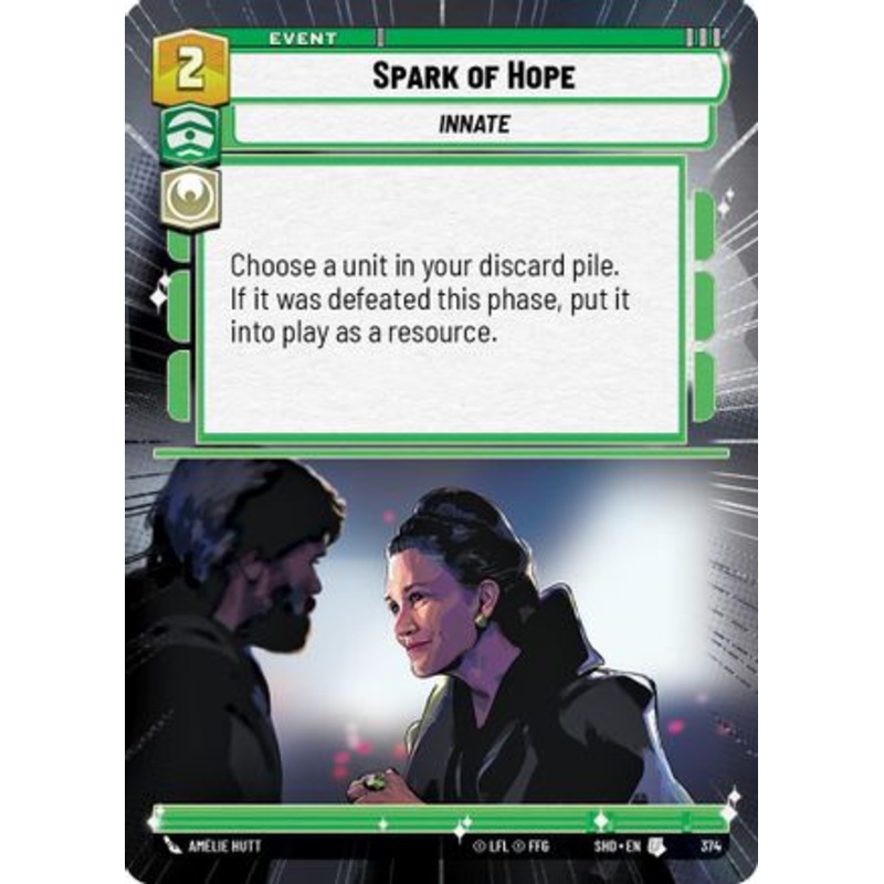 Spark of Hope (Hyperspace) (374) - Shadows of the Galaxy Foil