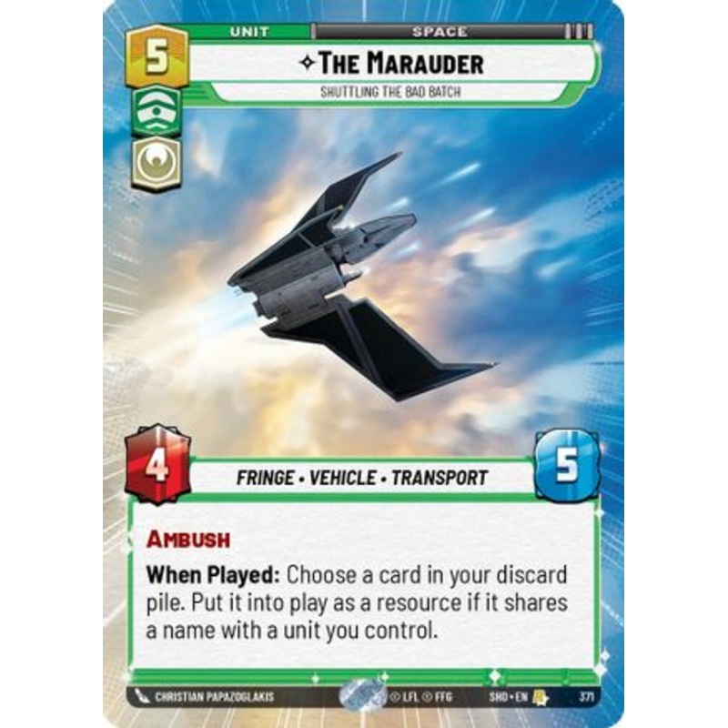 The Marauder - Shuttling the Bad Batch (Hyperspace) (371) - Shadows of the Galaxy