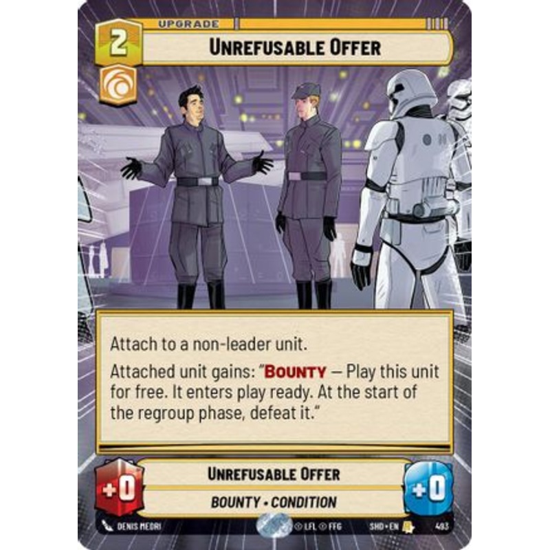 Unrefusable Offer (Hyperspace) (493) - Shadows of the Galaxy Foil