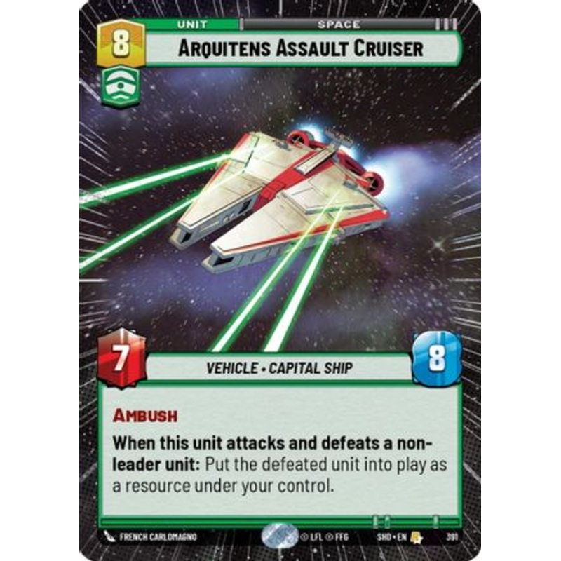 Arquitens Assault Cruiser (Hyperspace) (391) - Shadows of the Galaxy