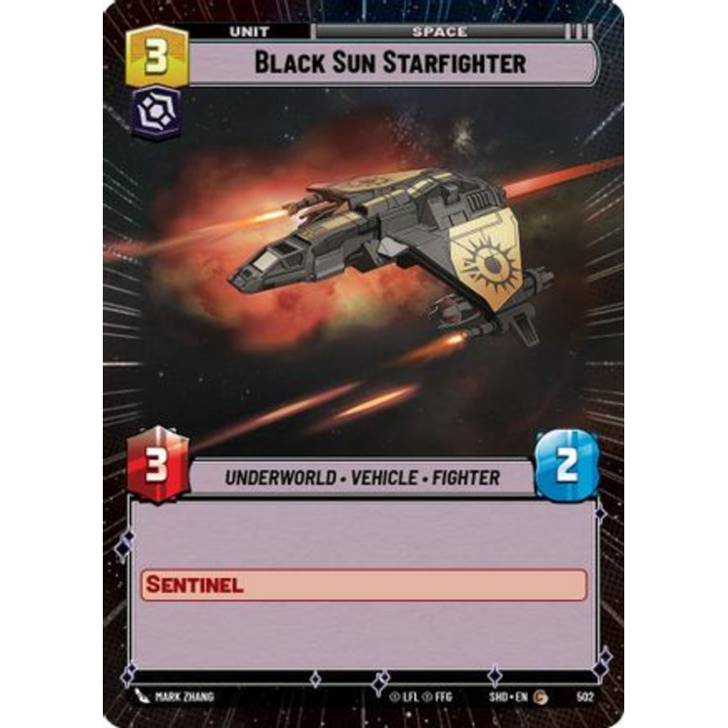 Black Sun Starfighter (Hyperspace) (502) - Shadows of the Galaxy
