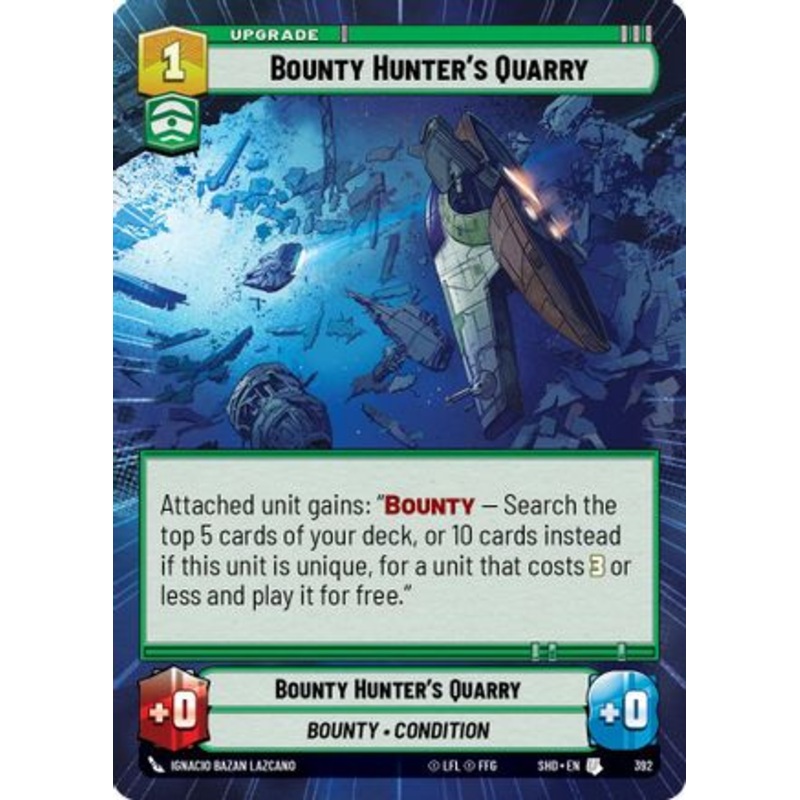 Bounty Hunter's Quarry (Hyperspace) (392) - Shadows of the Galaxy Foil