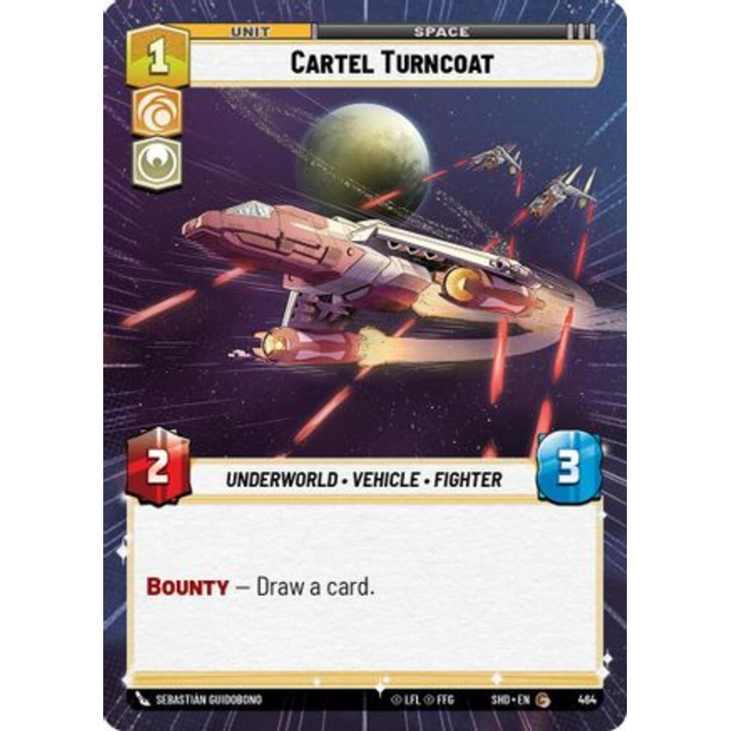 Cartel Turncoat (Hyperspace) (464) - Shadows of the Galaxy Foil