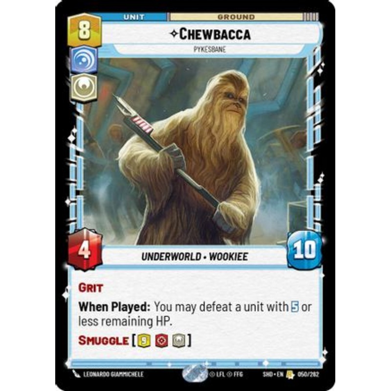 Chewbacca - Pykesbane (050/262) - Shadows of the Galaxy