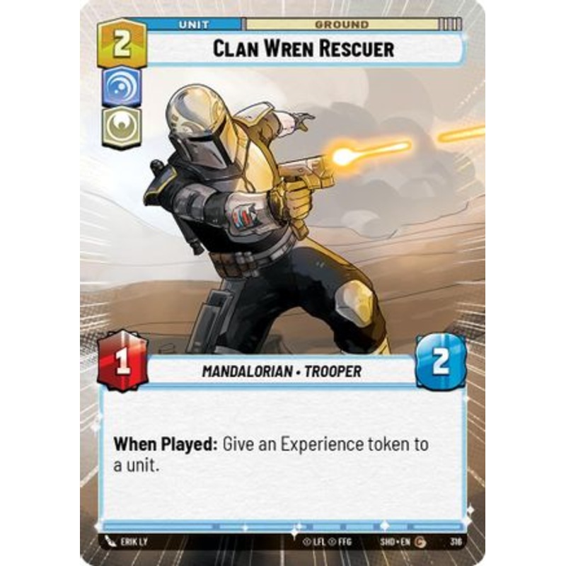 Clan Wren Rescuer (Hyperspace) (316) - Shadows of the Galaxy Foil