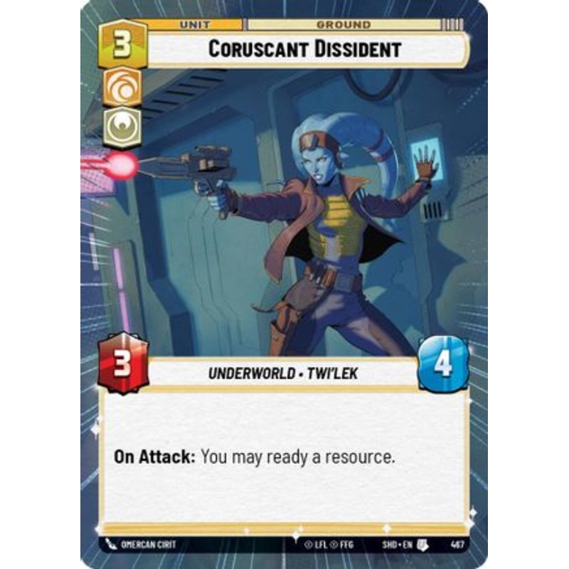 Coruscant Dissident (Hyperspace) (467) - Shadows of the Galaxy