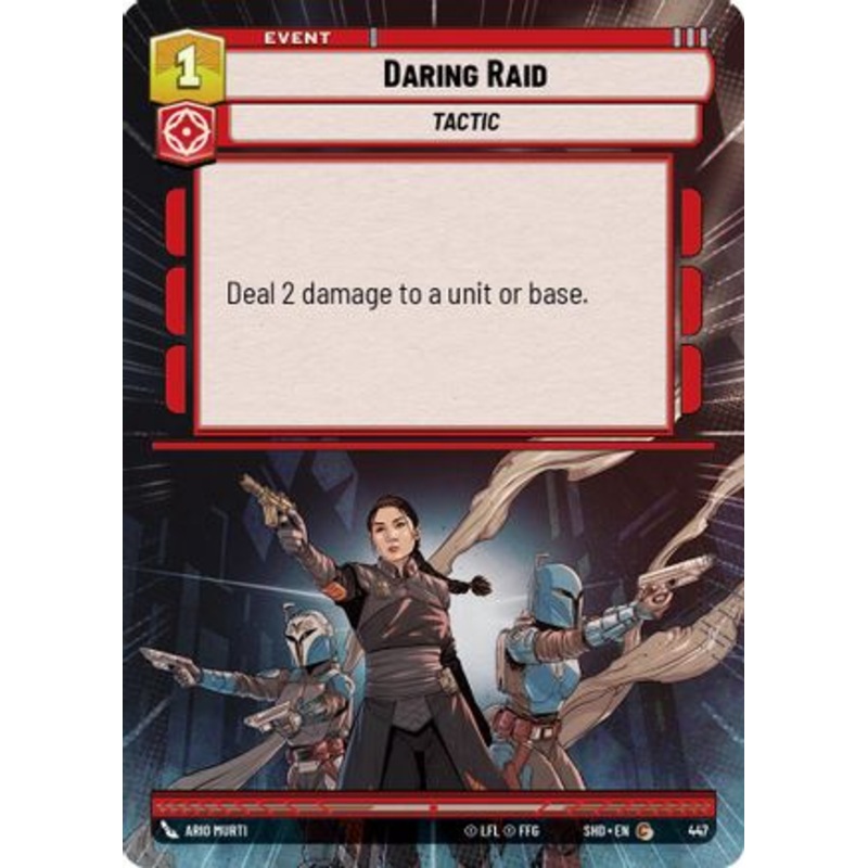 Daring Raid (Hyperspace) (447) - Shadows of the Galaxy Foil