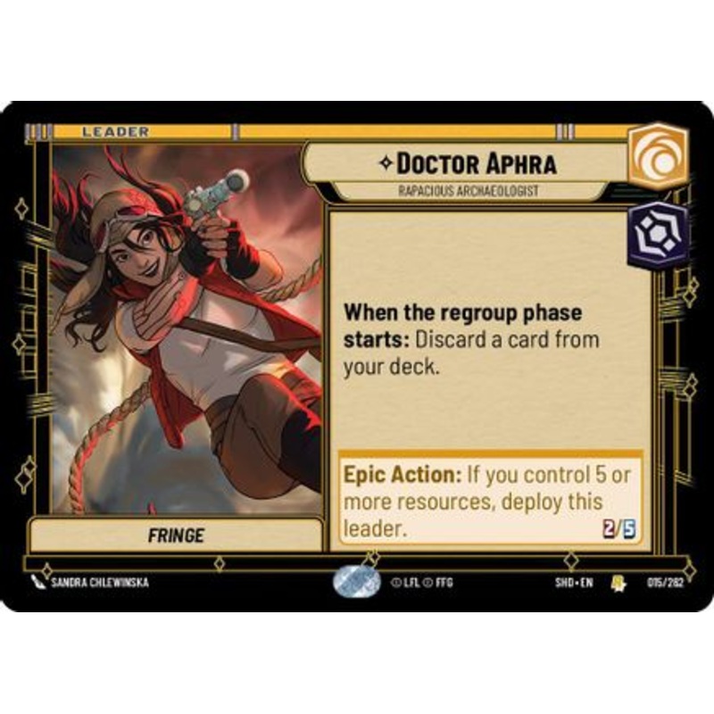Doctor Aphra - Rapacious Archaeologist (015/262) - Shadows of the Galaxy