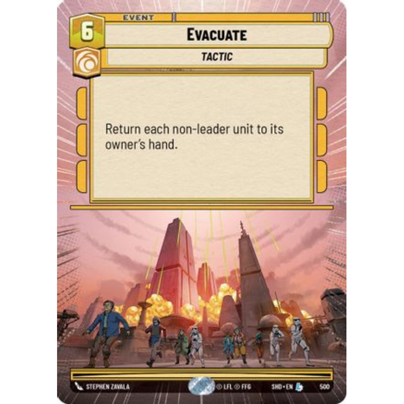 Evacuate (Hyperspace) (500) - Shadows of the Galaxy
