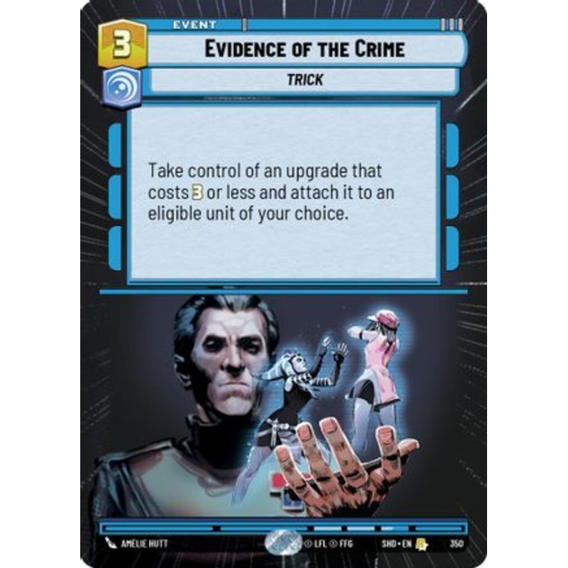Evidence of the Crime (Hyperspace) (350) - Shadows of the Galaxy