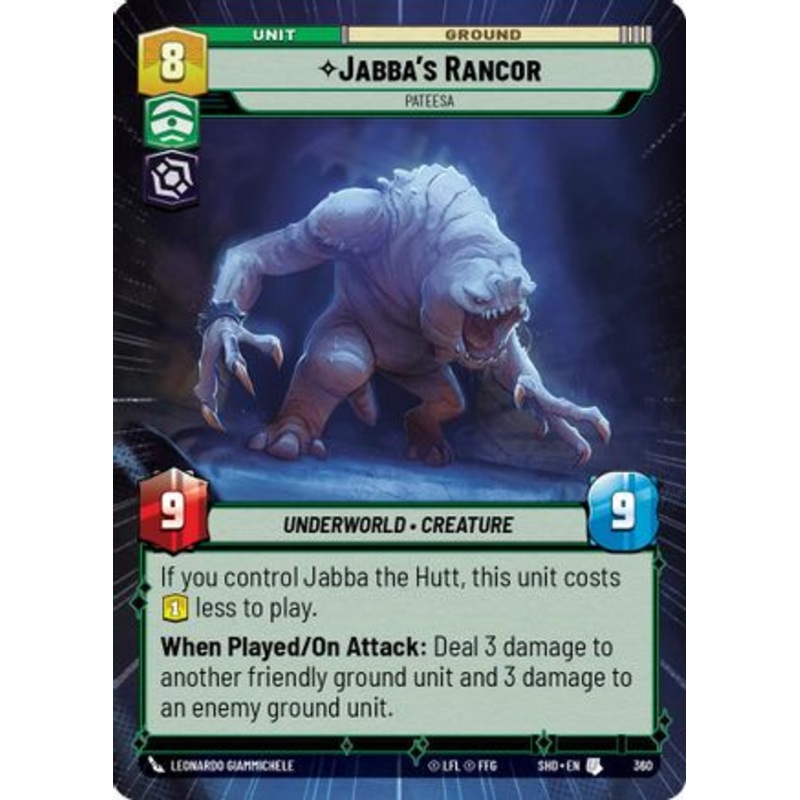 Jabba's Rancor - Pateesa (Hyperspace) (360) - Shadows of the Galaxy