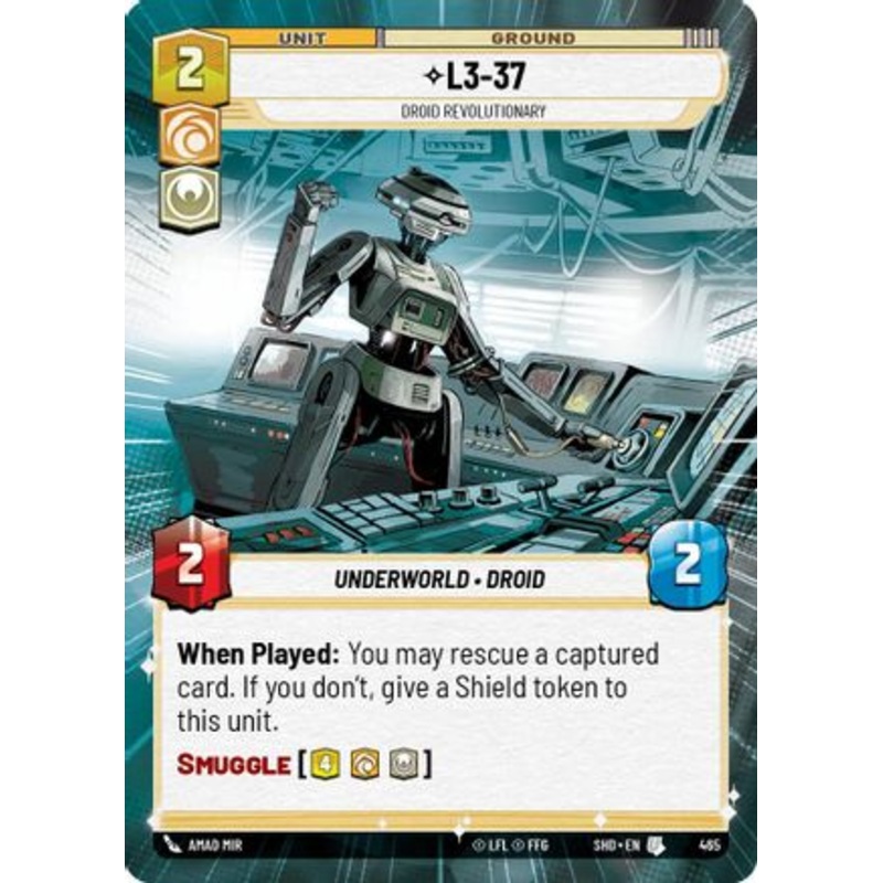 L3-37 - Droid Revolutionary (Hyperspace) (465) - Shadows of the Galaxy
