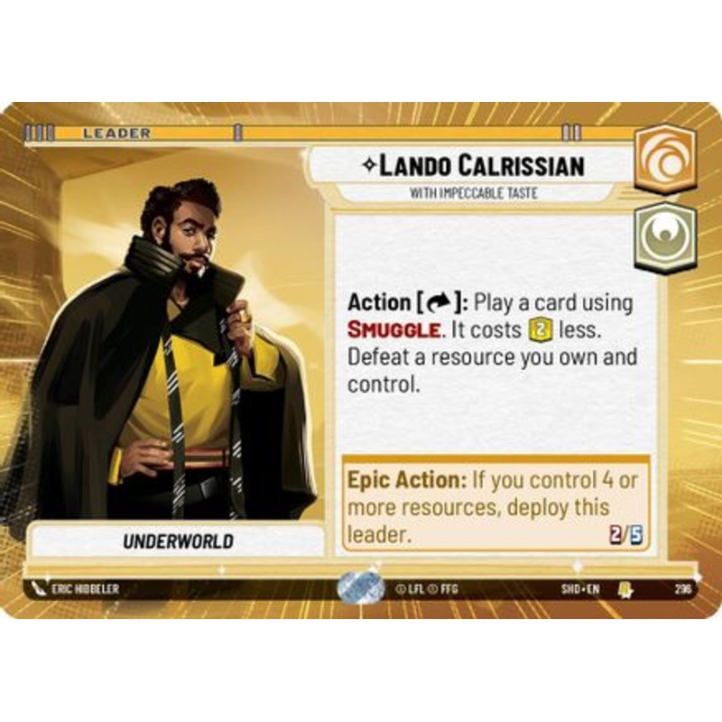 Lando Calrissian - With Impeccable Taste (Hyperspace) (296) - Shadows of the Galaxy