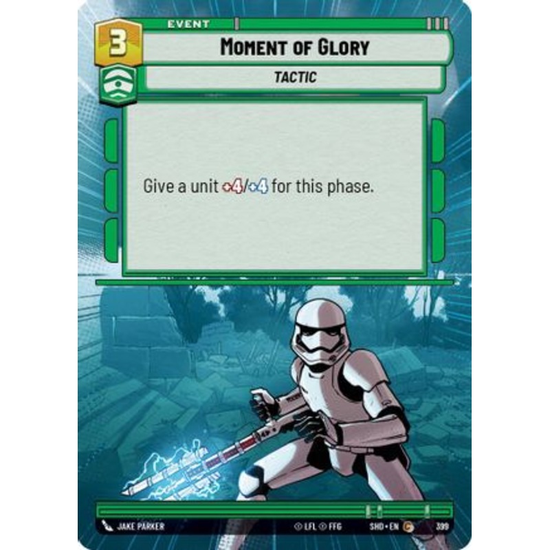 Moment of Glory (Hyperspace) (399) - Shadows of the Galaxy Foil