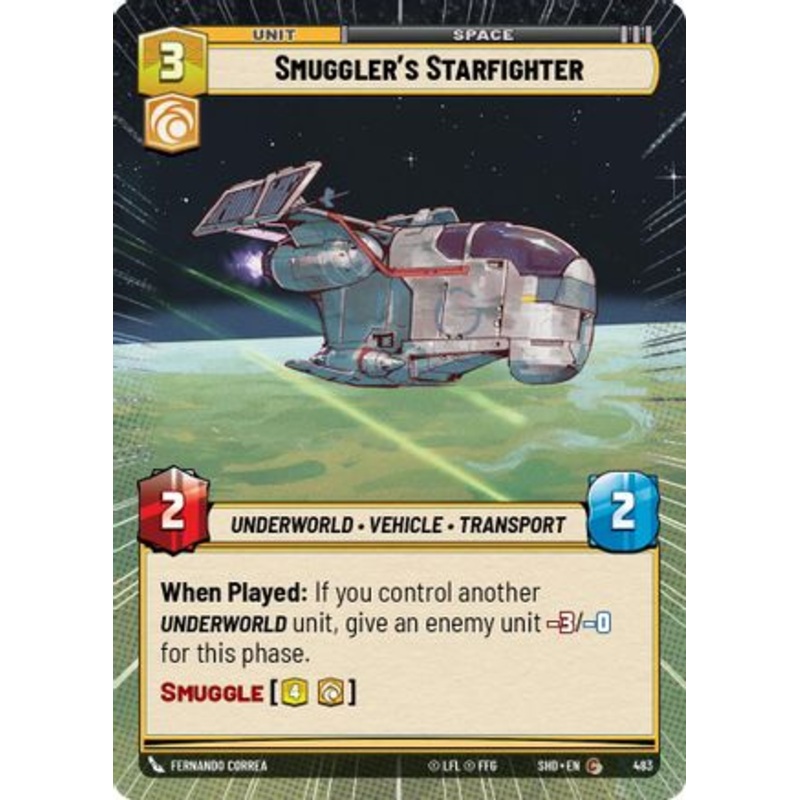 Smuggler's Starfighter (Hyperspace) (483) - Shadows of the Galaxy