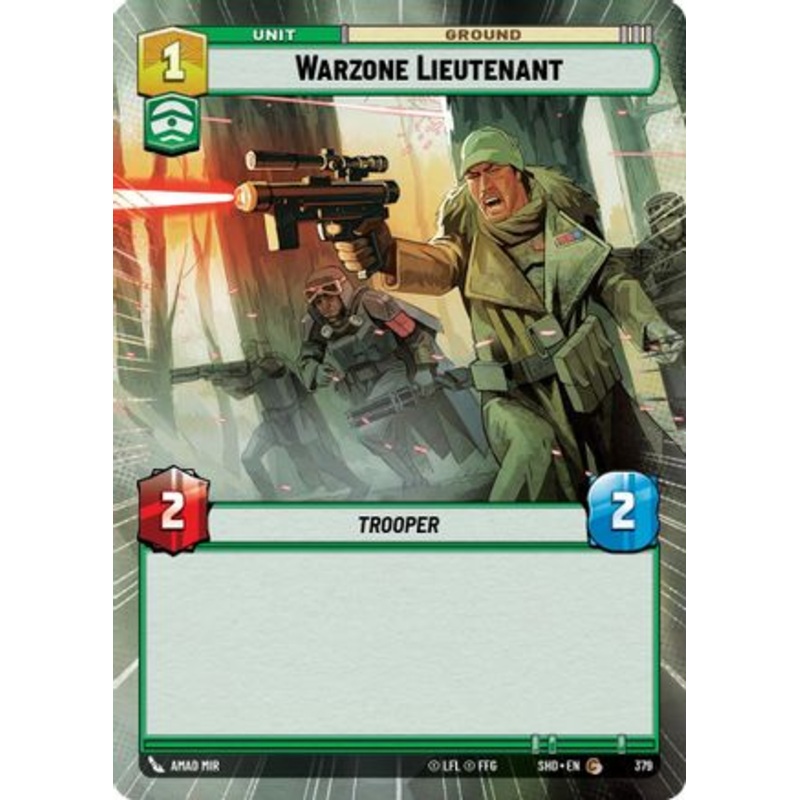 Warzone Lieutenant (Hyperspace) (379) - Shadows of the Galaxy