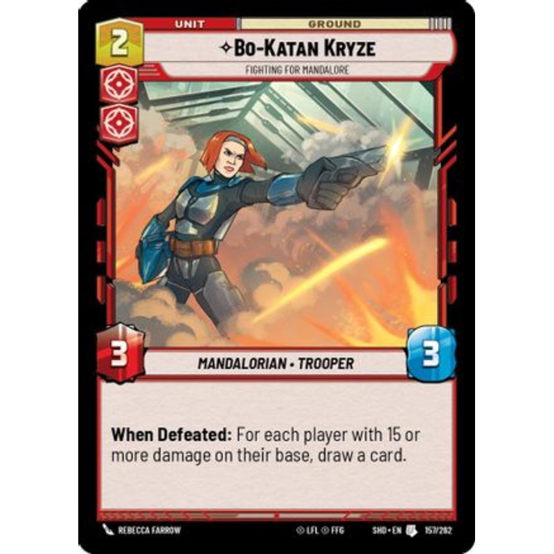 Bo-Katan Kryze - Fighting For Mandalore (157/262) - Shadows of the Galaxy